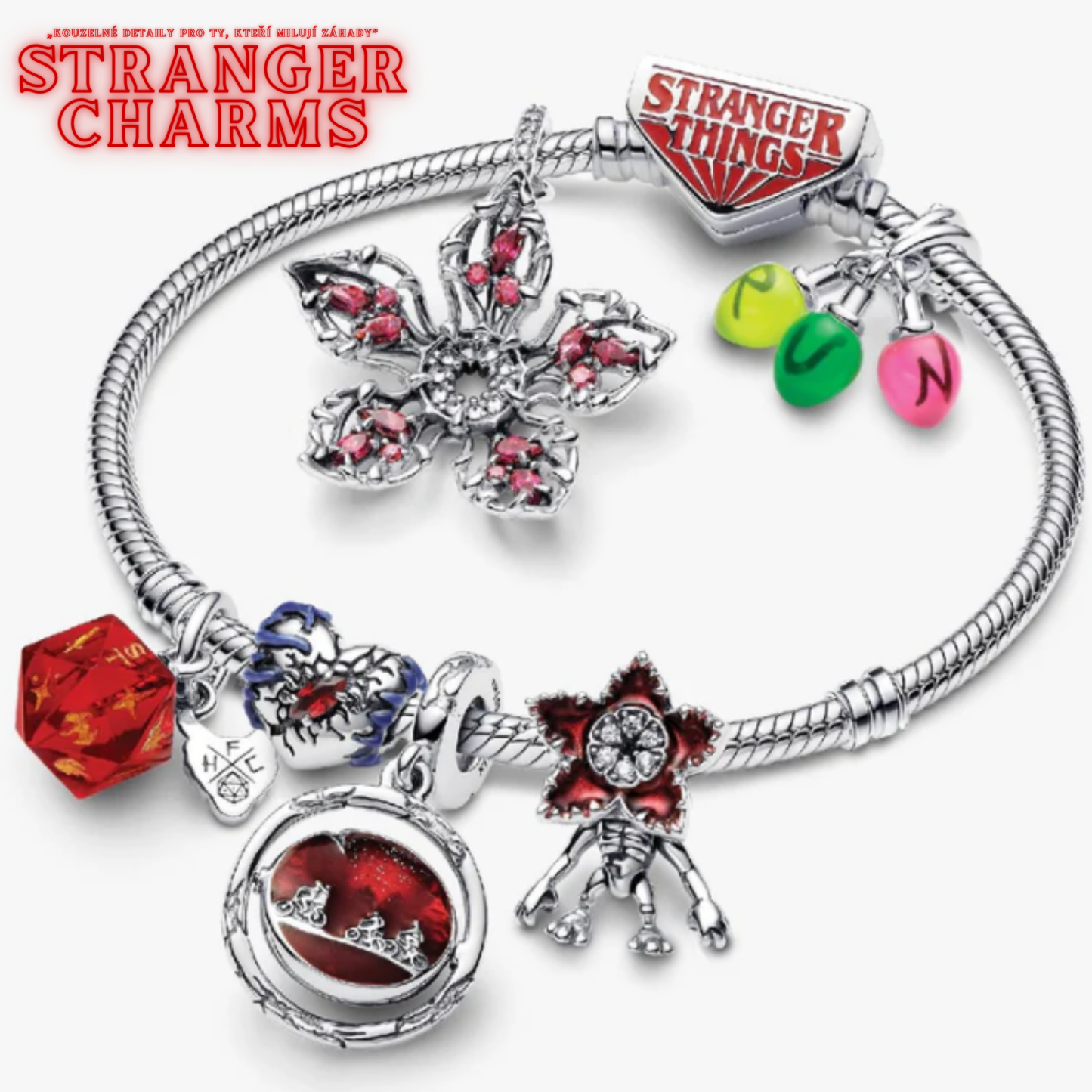 StrangerCharms™ Náramek (všechny přívěšky)
