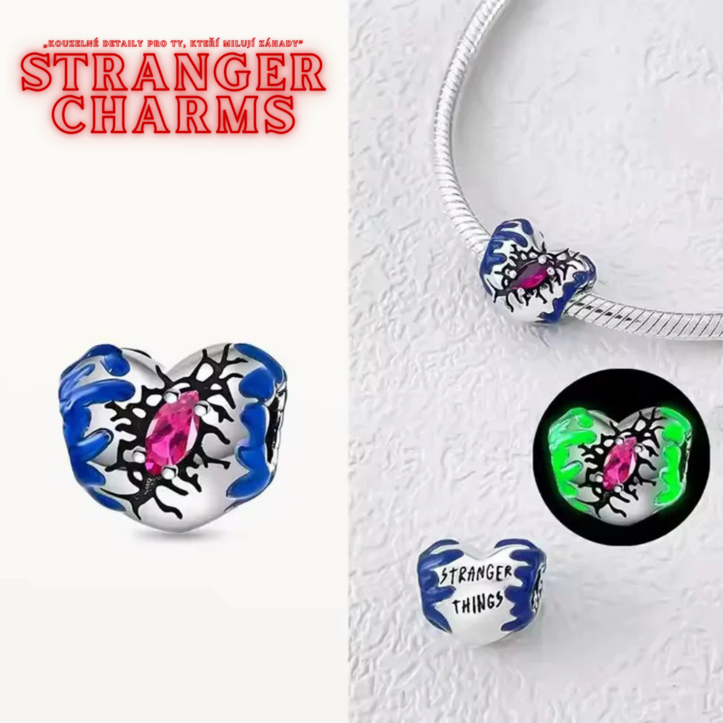 StrangerCharms™ Náramek (všechny přívěšky)